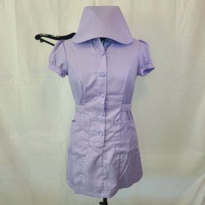 Lavender Nurse Costume NWT